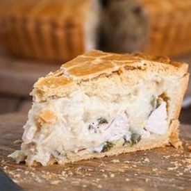 Chicken Leek & Tarragon 9 inch  okemoor-low-res-xmas-75 275